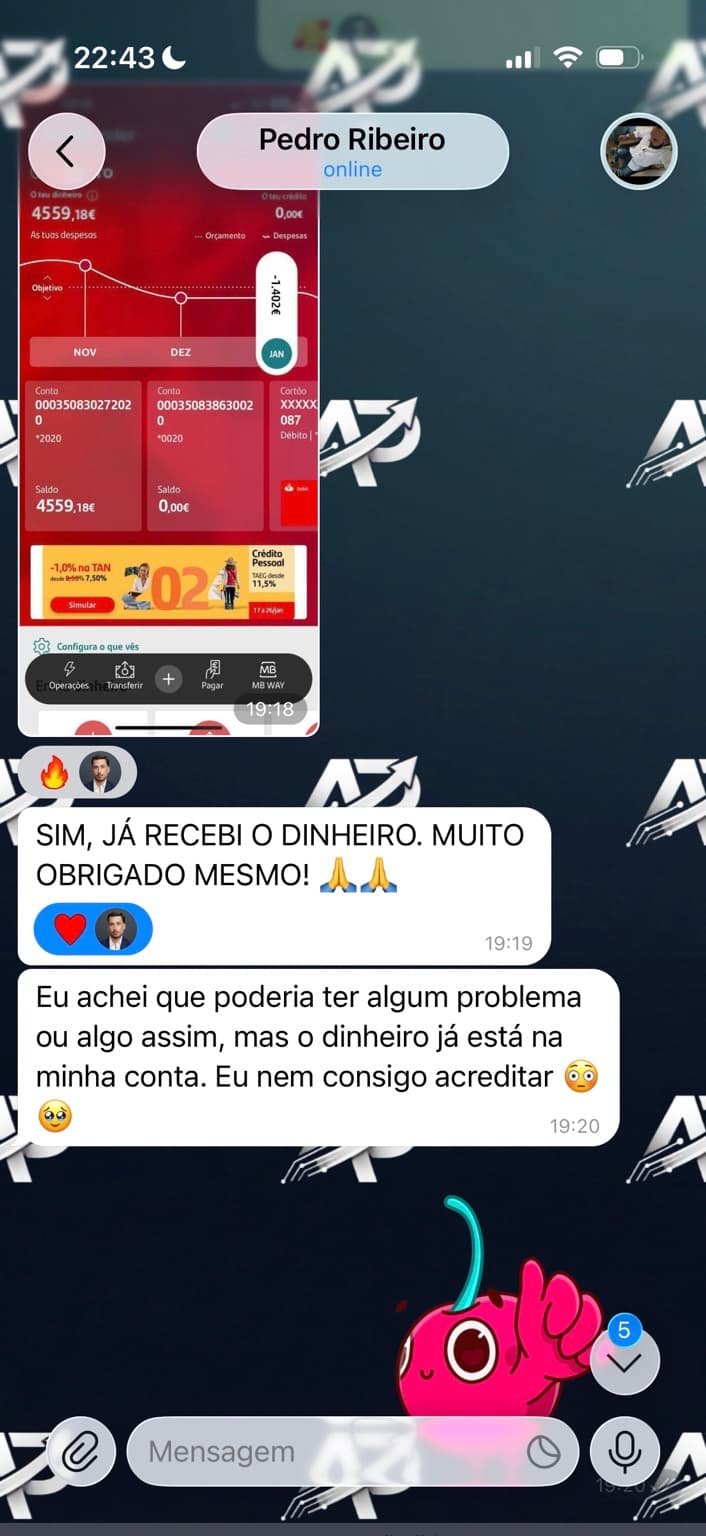 Avaliação de Pedro Ribeiro
